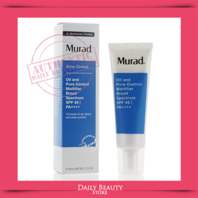 Murad Oil and Pore Control Mattifier SPF45 1.7oz 50ml NEW SEALED FAST SHIP