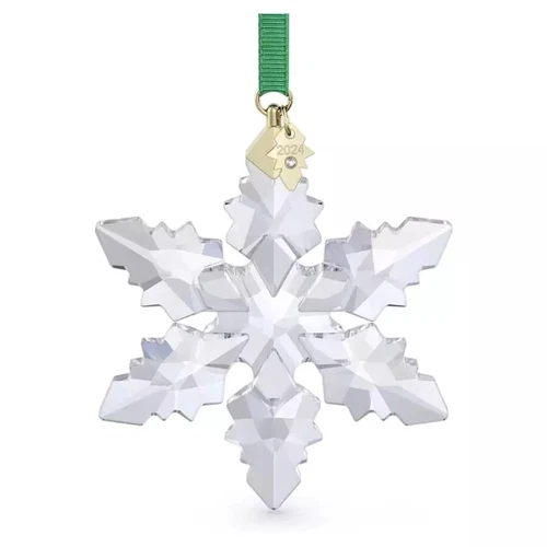 2024 Swarovski Crystal Authentic Christmas Large Ornament Annual Edition 5661079 - Picture 2 of 3