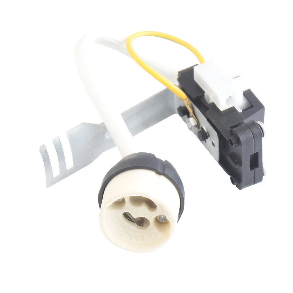 GU10 or MR16 LAMP HOLDERS 240V 12V 140mm or 300mm Extra Long LAMPHOLDER