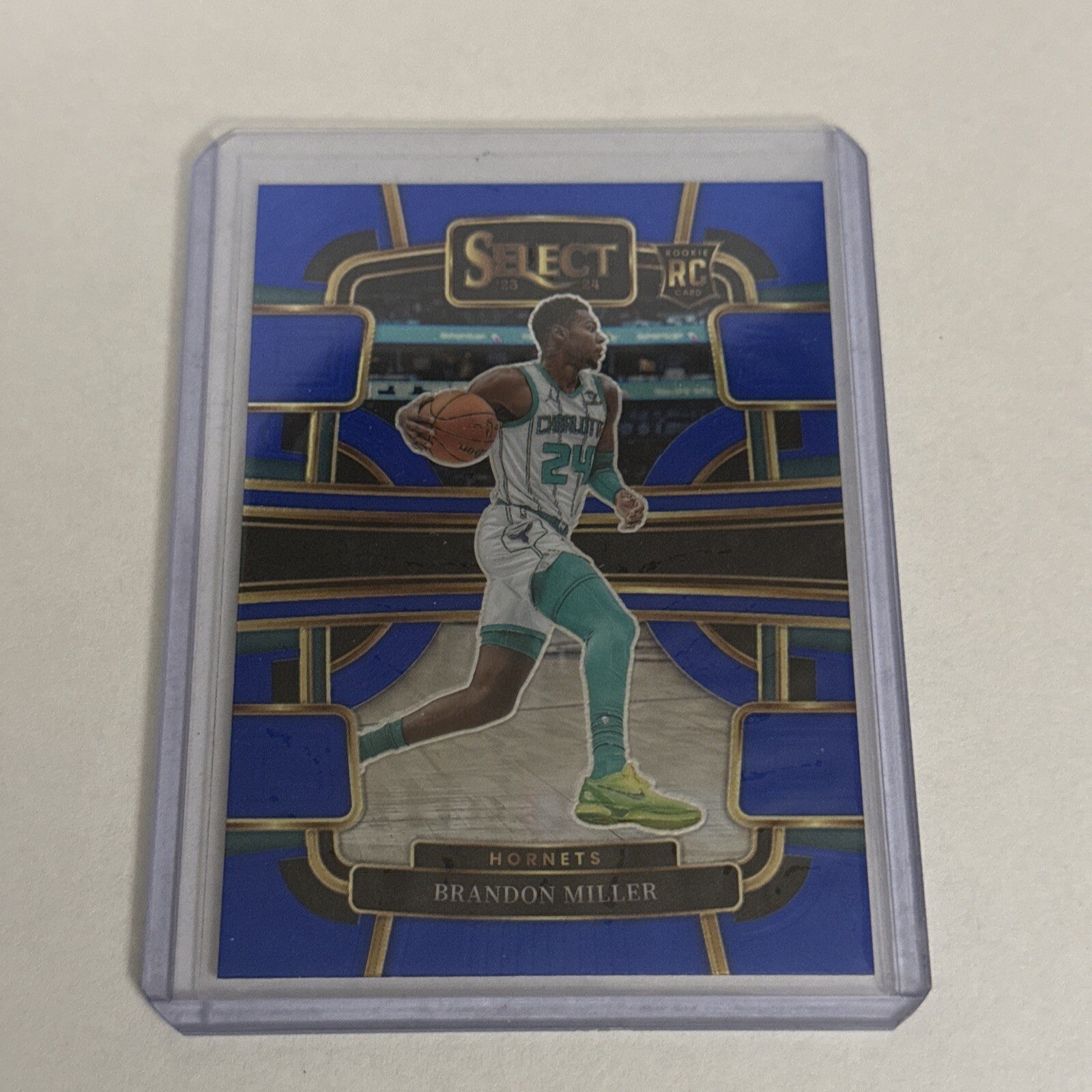 2023 Select Brandon Miller Rookie Blue Ice #80 Charlotte Hornets