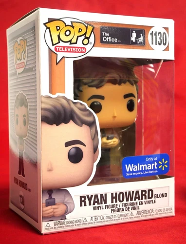 The Office Funko Pop Ryan Howard Blonde #1130 Walmart Vinyl MIB