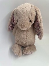 Jellycat Medium Blossom Beige BUNNY Petal Soft Plush Toy GENUINE 31cm New BPS6BM