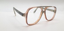 Vintage REM Astro Flex Gray Translucent Pilot Sunglasses FRAMES ONLY Hong Kong