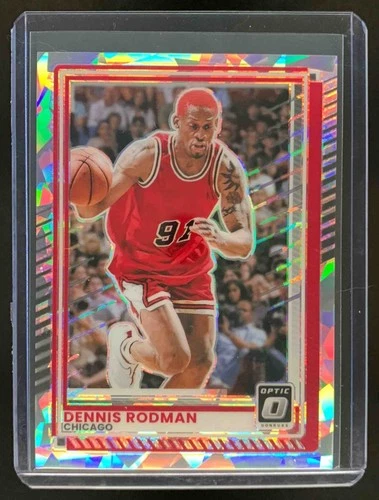 Dennis Rodman 2025-26 Panini Donruss Optic Cracked Ice Bulls /25
