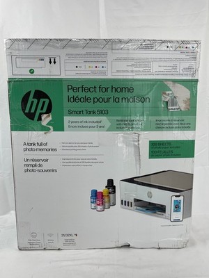 HP Smart Tank 5103 All-in-One Color Inkjet Printer with Wireless Print & Copy