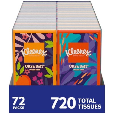 3 Ply Ultra Care Pocket Tissues Travel Size 30 Packs