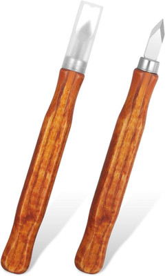 2 Pack Woodworking Marking Knife, Woodworking Dual Bevel Striking Knife with Hig