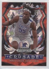 2020-21 Panini Prizm Draft Picks Crusade Red Ice Precious Achiuwa #88 0fl0