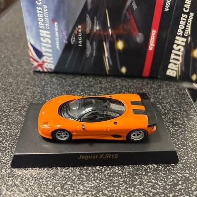 Kyosho Jaguar XJR15 Mini Car 1/43 Sammler Spielzeug, gebraucht