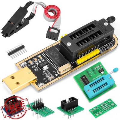 FancyWhoop EEPROM BIOS USB CH341A Programmer Kit 1.8V Adapter