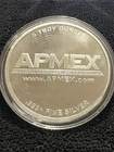 APMEX .999 Fine Silver 5 oz Round Coin in Capsule  (sku 15)