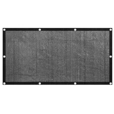 [] 55% 3 x 6 FT Shade Cloth Sun Shade Net with Grommets Sunblock Mesh Tarp fo...