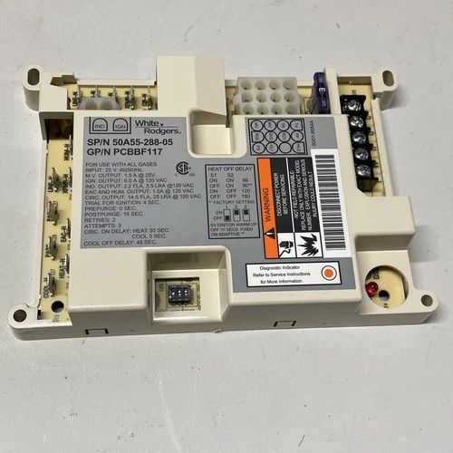 White Rodgers 50A55-288 Amana PCBBF117 Furnace Control Circuit Board