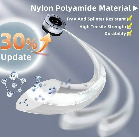 7 Black & Decker AF-100 Autofeed String Trimmer Replacement Spool Line 30ft .065 - Image 4 of 4