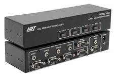 HRT Hall Research Technologies 4-Port VGA Switch w/ Audio & Serial Control VS4A