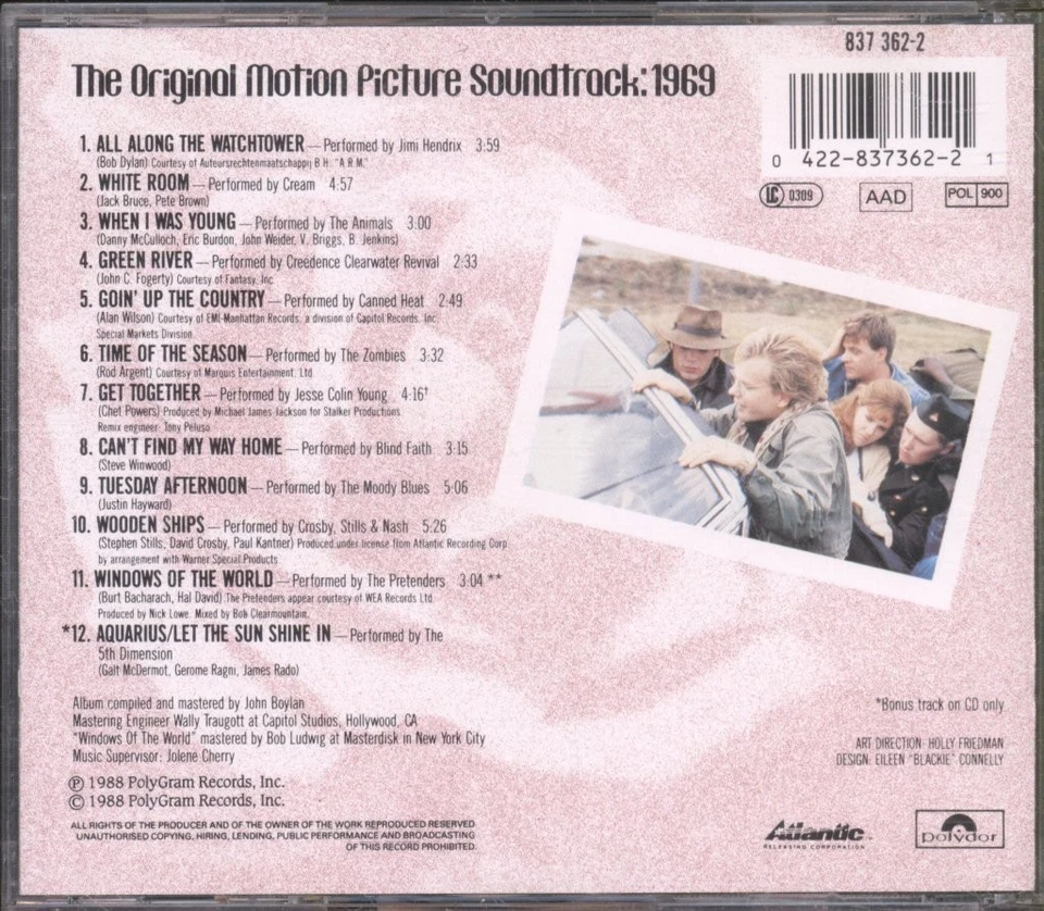 Verschiedene Künstler 1969 - Der Original-Soundtrack Zum Film CD Europa Polydor - Bild 2 von 2