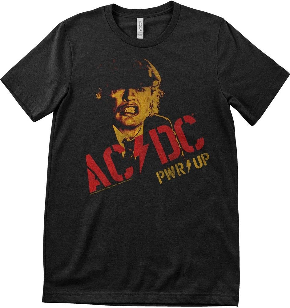 ACDC Angus Young Pwr Up T-Shirt PS-1-ACDC016-H56-12 5590₽