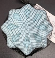 New Rare Bark Box Super Chewer " Snack Time Snowflake " Dog Toy Snow Winter