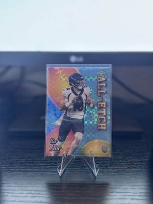 2024 Topps Chrome - All-Etch Bo Nix #CAE-BN X-Fractor (RC)