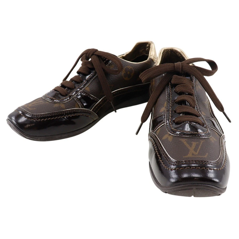 LOUIS VUITTON TRAINER Sneakers LOUIS VUITTON Monogram tela Donna