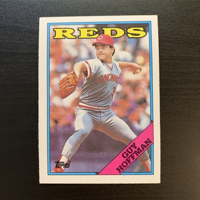 1988 Topps Guy Hoffman Cincinnati Reds #496 Baseball Card