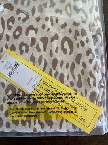 NWT Gap Kids 2-Piece PJ Set Organically Grown Cotton Sz. 4 - Picture 7 of 7