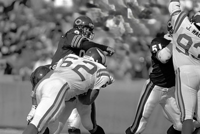 1987 NFL Scab Original 35mm Slide Oct 11 Minnesota VS Chicago Brad