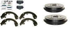 Brake Drums Shoes Wheel Cylinders Hardware Fits For Honda Civic 1996-2000 Brake Drums Shoes Wheel Cylinders Hardware Fits For Honda Civic 1996-2000
