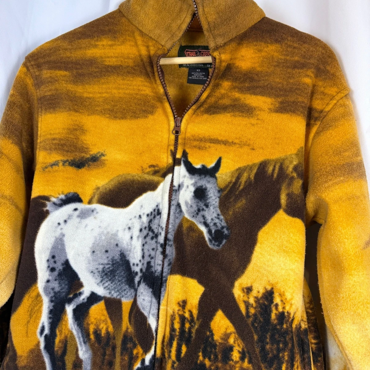 Horse Fleece Jacket Indiana Women's Coats & Jackets for sale | eBay