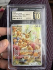 Pokemon Eevee 188/167 Illustration Rare Twilight Masquerade - CGC 10 PRISTINE