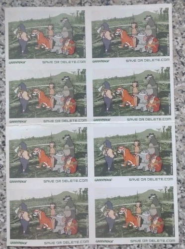 Banksy - Save Or Delete - A4 Sticker Sheet