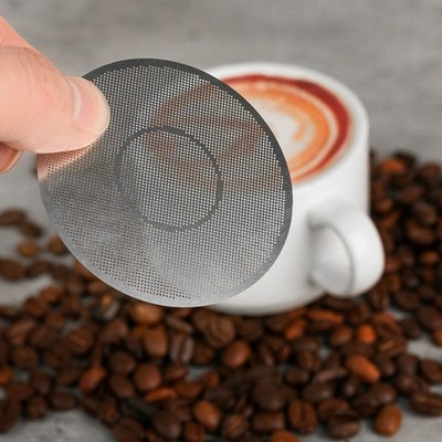 Stainless Steel 62mm Coffee Filter Disc Designed for Hario Pressure Brewer