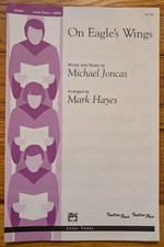 On Eagles Wings Choral Sheet Music SATB 1991 Christian Worship Michael Joncas