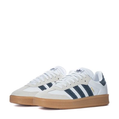 ADIDAS SAMBA XLG LOW LEATHER SNEAKER TRAINERS MEN SHOES WHITE/DENIM/ SIZE 9 NEW