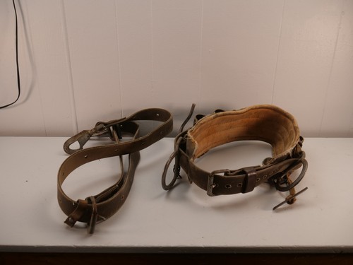 Klein Buhrke Climbers Safety Belt With Lanyard 1969 Model 5282