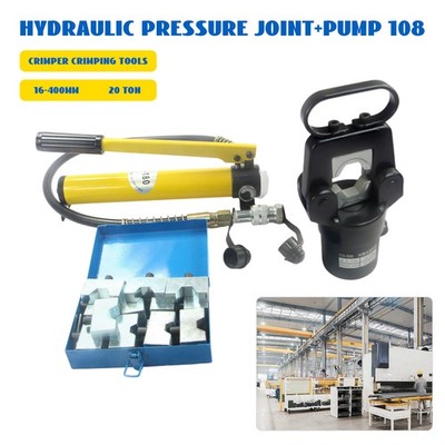 20Ton Head Hydraulic Crimper Plier Crimping Tool for Cable Wire Rope 16-400mm!