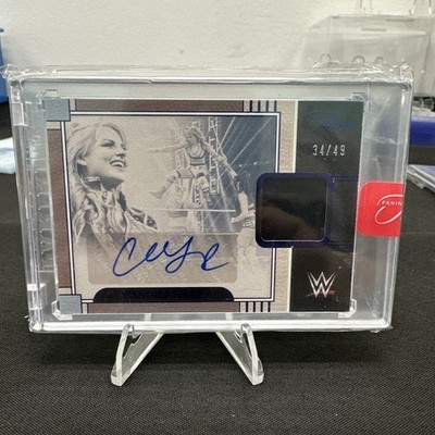 2024 Panini Three Count WWE Prime Memorabilia Autographs Candice LeRae /49