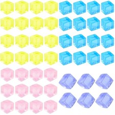 50Pcs Stress Balls for Fidget Toys, Squeeze Cubes Ball Sensory, Valentines, S...