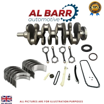ADAPTÉ À MERCEDES-BENZ M260.920 2.0L ESSENCE VILEBREQUIN MOTEUR AVEC - Photo 1/4