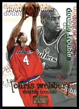 Chris Webber 1996-97 SkyBox Premium #278 Bullets NBA READ FREE SHIP AutographDen