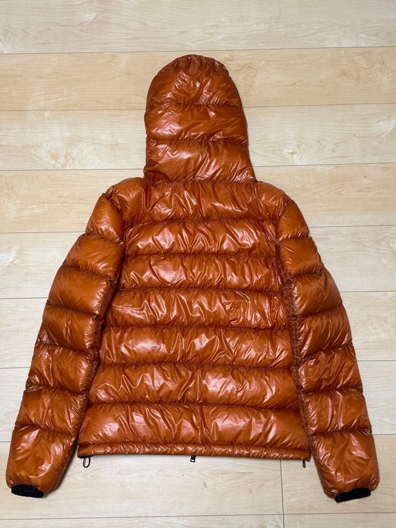 HERNO Reversible Down Jacket Orange Burgundy Hood… - image 2