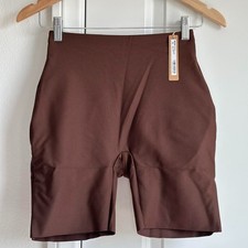 Skims Body Butt Enhancing Padded Short in Cocoa, Size Small