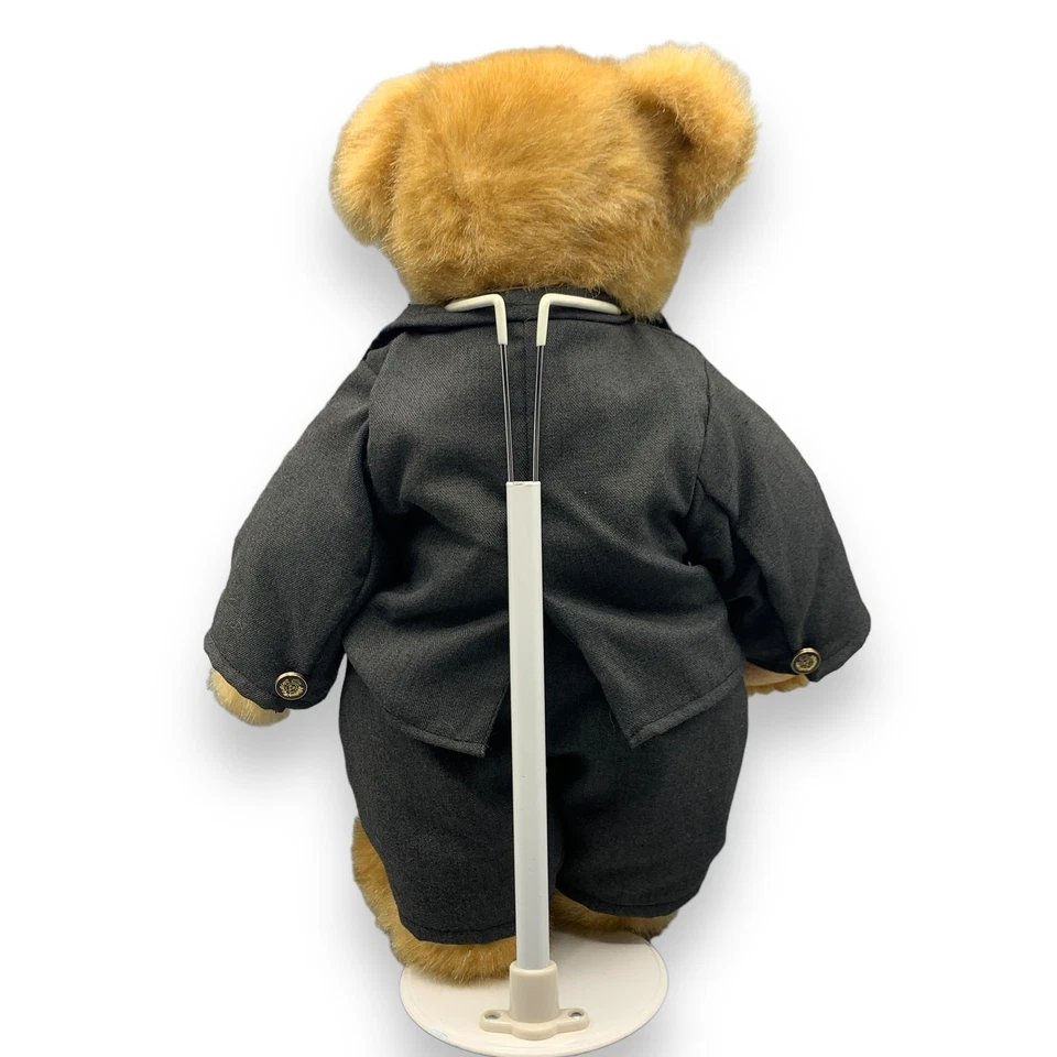 Beverly Hills Classics Kellytoy Burton Harrison Bearthorpe III Bear 1997 17" Foto 3 de 4