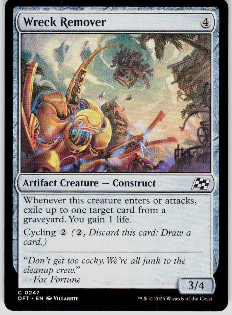 Wreck Remover 247 Aetherdrift Magic the Gathering