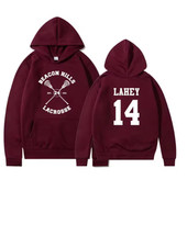 Teen Wolf Hoodie Beacon Hills Stilinski 24 Lahey McCall Pullover Tv Show Hooded