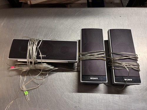 Sony Speaker System *Incomplete Set*