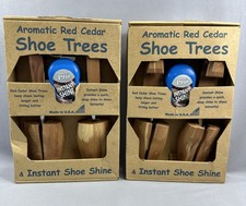Vintage 2 Pairs Rochester Men s Shoe Trees Fits 8w-10M Size M -NIB