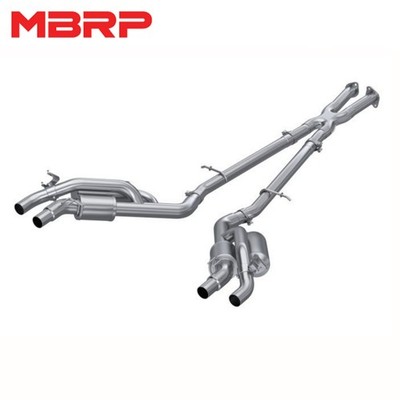 MBRP Armor Pro 2.5'' Cat-Back Exhaust For 22-23 Kia Stinger 3.3L T304 SS No Tips