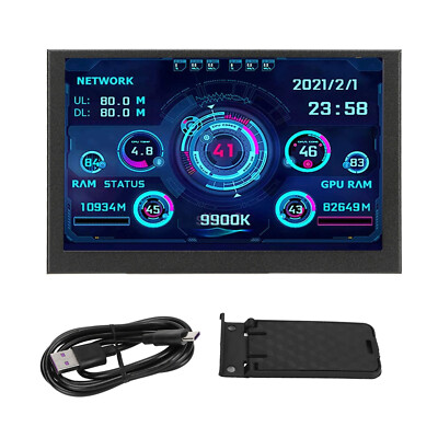 New AIDA64 Type-C Secondary Screen 5inch IPS USB Display CPU GPU RAM HDD Monitor