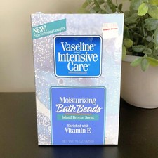 Vaseline Intensive Care Moisturizing Bath Beads ISLAND BREEZE 15 oz Vitamin E